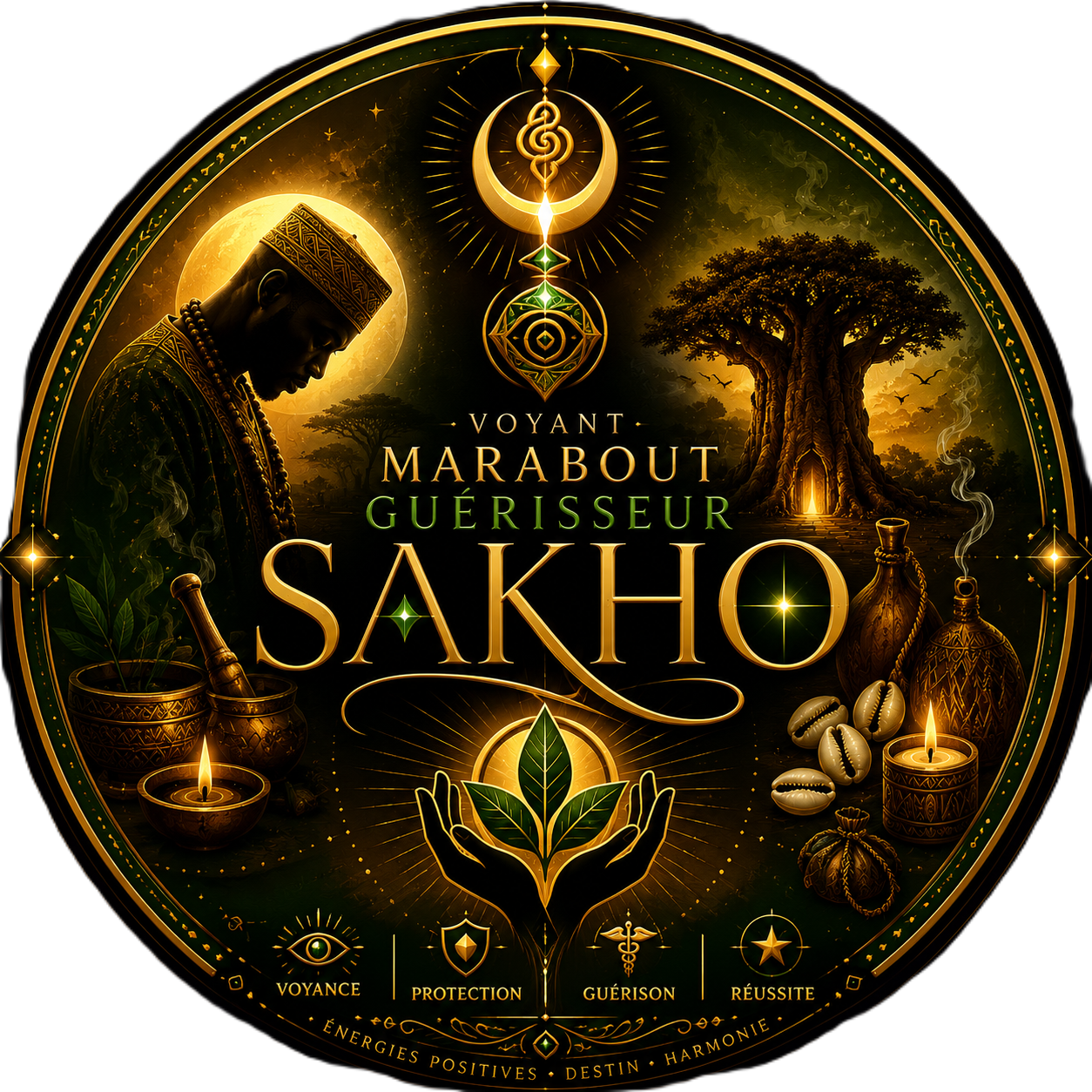 Logo Médium Sakho